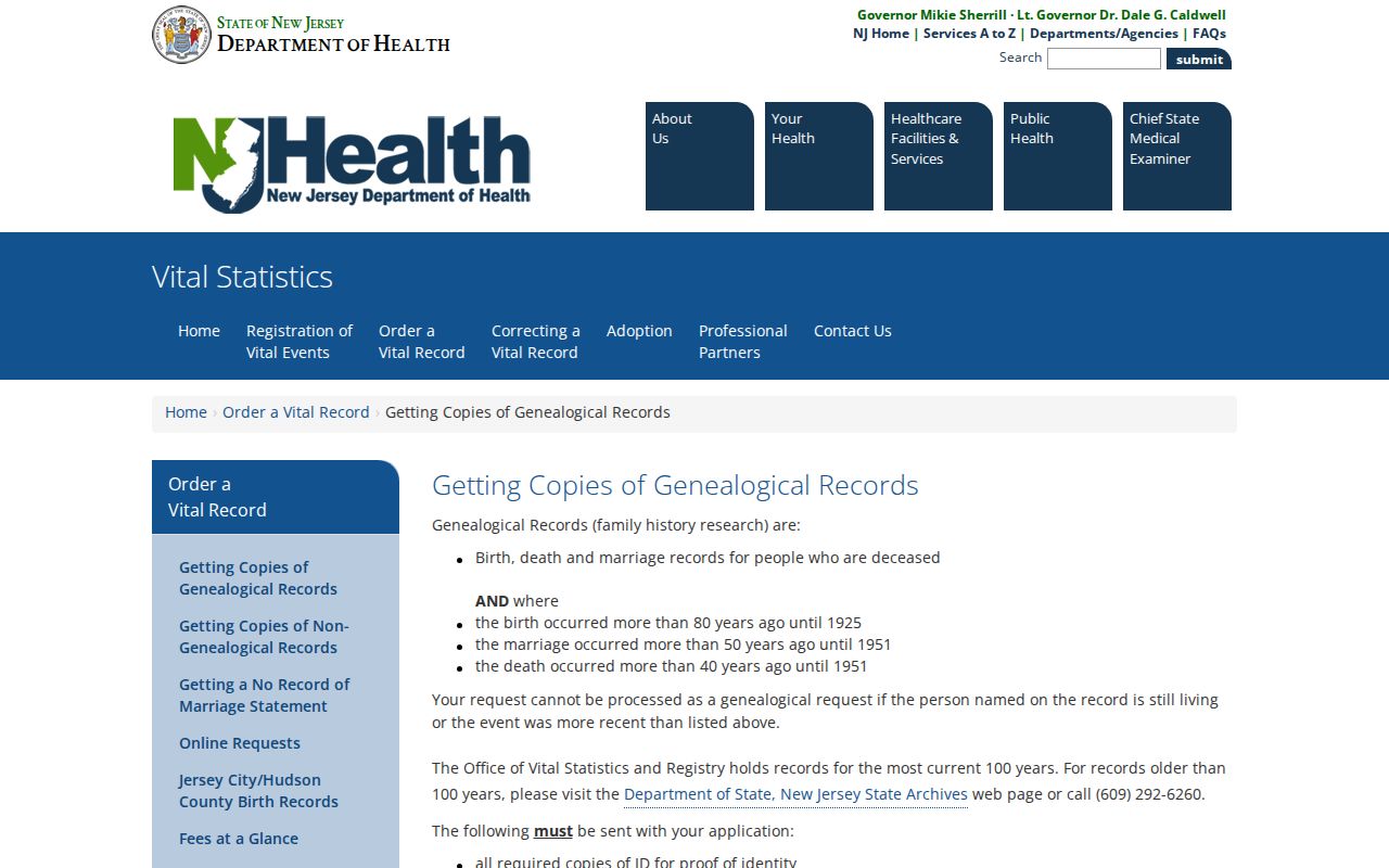 Mount Laurel residents directory New Jersey genealogical vital records request