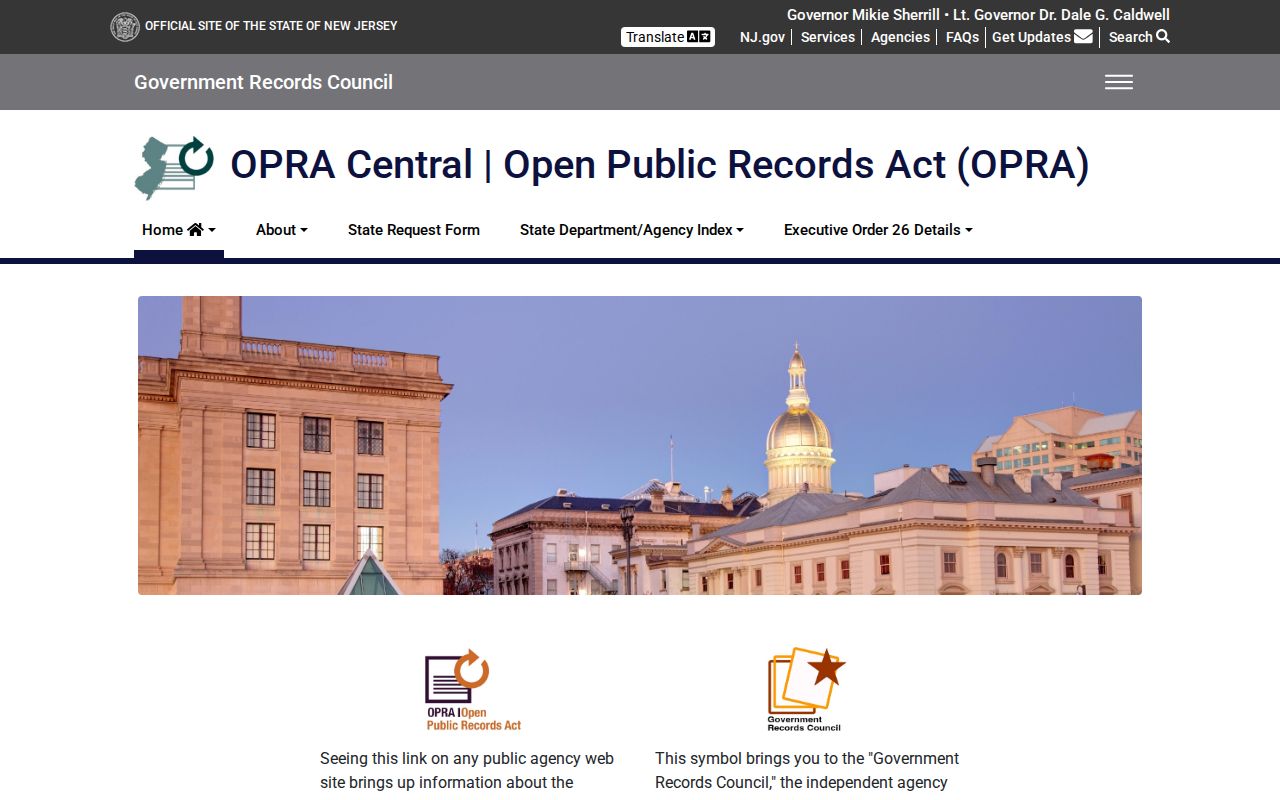 Mount Laurel residents directory New Jersey OPRA public records request guidance