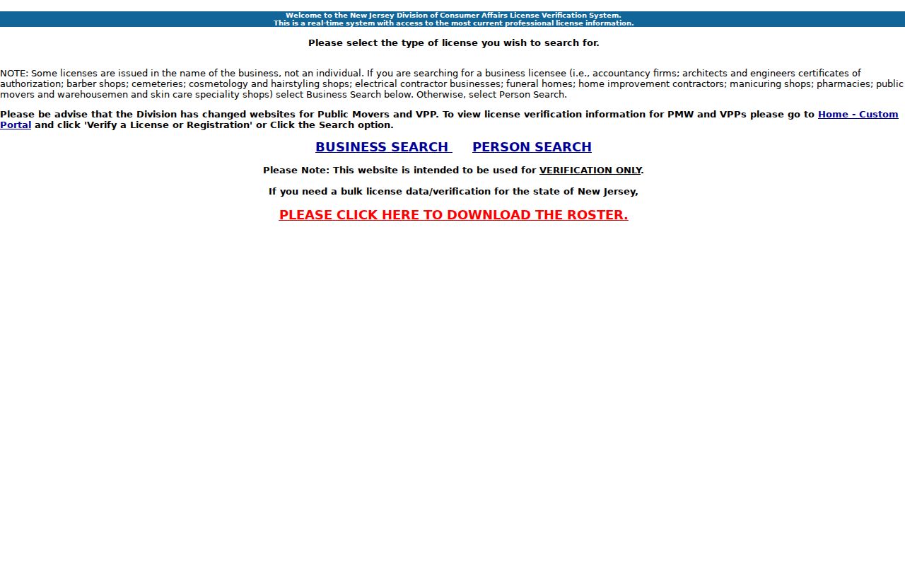 Mount Laurel residents directory New Jersey professional license verification