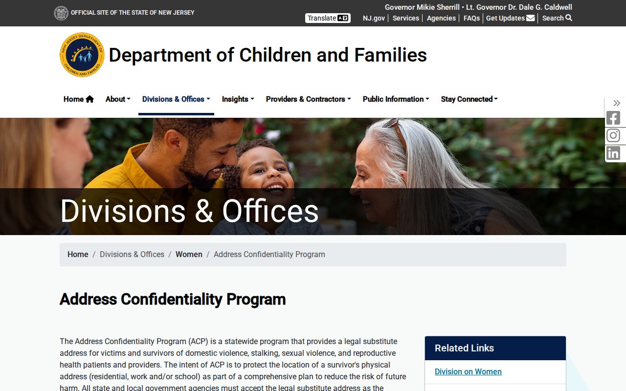 Mount Laurel neighbors Address Confidentiality Program privacy