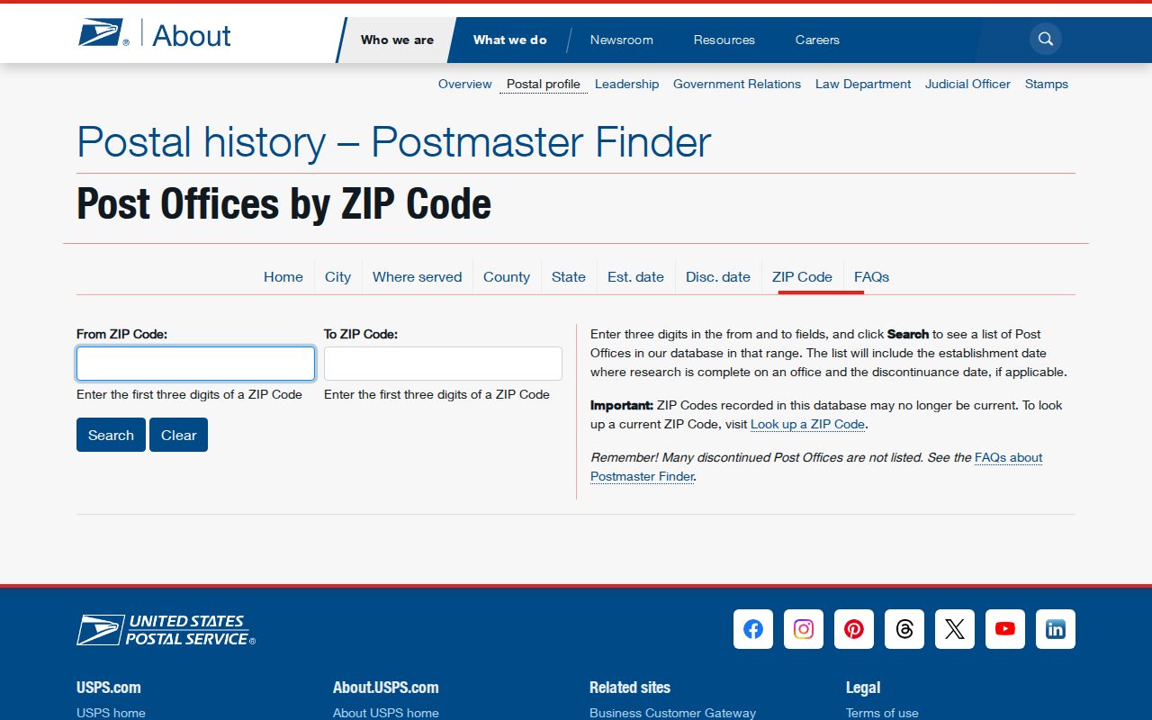 Mount Laurel ZIP code directory USPS post office and ZIP reference